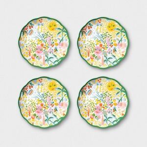 Roller Rabbit x Target Set of Four Vacation Melamine Dinner Plates – 4-piece
